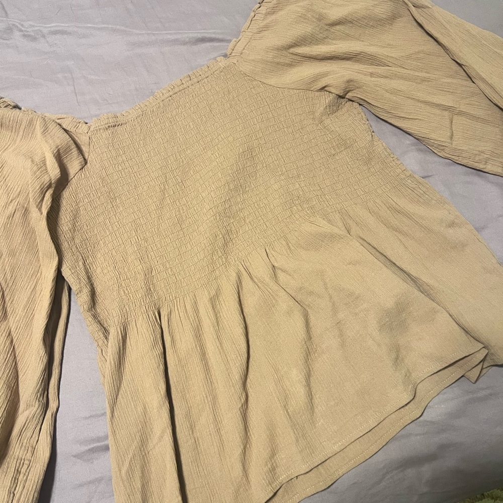 Madewell Peplum Top